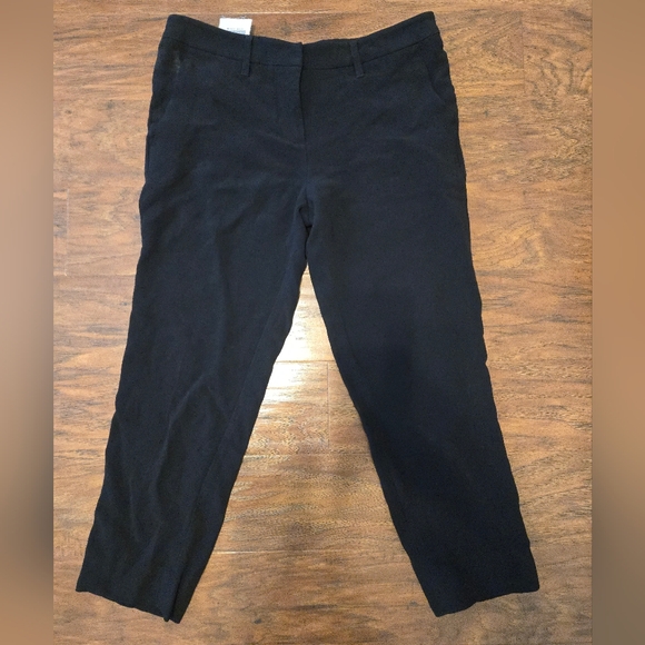 Miu Miu Pants - Miu Miu Pants Black Cropped Womens 38 US 2
